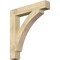 Ekena Millwork Thorton Block Rough Sawn Bracket, Douglas Fir, 6"W x 38"D x 42"H BKT06X38X42THR05RDF - alternate 1